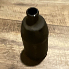 Antique preserved 1800s stoneware or redware glass bottle picture