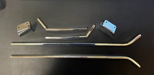 6 Pcs Door Pocket Chrome Trim Set Left & Right Fit For Porsche 911 912 1969-1973 picture