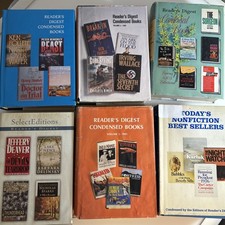 Lot of 6 Reader's Digest Select Editions Harback Books (4 Books in 1) 2912 picture