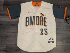 New Pete Alonso #25 Baltimore Orioles Cream City Connect Jersey Size S-3XL picture