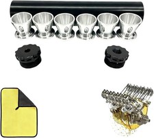 2set Auto Fuel Filter 8'' 1/2 X 28 with 6 Aluminum Caps Solvent TrapKit US stock picture