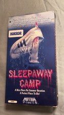 Sleepaway Camp VHS Uncut Media Home Entertainment Rare 1984 Slasher Horror picture