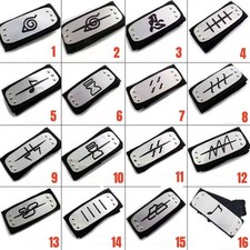 Naruto Anime Headband Pick One Cartoon Cosplay Costume Sasuke Itachi Akatsuki picture