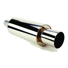 HKS 34002-AK008 Universal Stainless Hi-Power Muffler picture