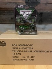 New Spin Master Monster Jam Halloween 2024 Black Cat Truck LE Exclusive /5000 picture