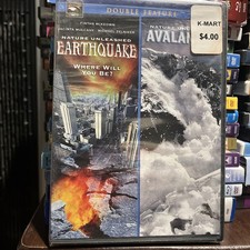 Nature Unleashed: Earthquake/Avalanche DVD Brand New Sealed picture