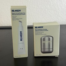REMEDY Dark Circle Eye Cream & Face Neck Firming Serum Stick Set - New picture