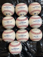 10 OFFICIAL RAWLINGS MAJOR LEAGUE BASEBALLS, MANFRED JR picture