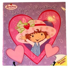 VTG 2004 Strawberry Shortcake Be My Valentine Book by Megan E. Bryant, PB picture