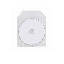 1000 CPP Clear Plastic Sleeve Bag Envelope with Flap CD DVD Disc 50µ Wholesale picture