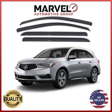Out-Channel Window Sun Vent Visor Rain Guards Deflectors for Acura MDX 2014-2020 picture
