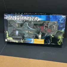 Van Helsing 2004 Stagecoach Playset with Four Horses and Stagecoach Blockbuster picture