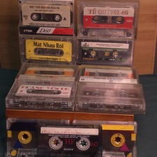 Vintage Vietnamese Cassette Tape Lot 10 Ngoc Lan Tu Quynh Hoang Yen 1985-92 picture