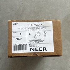 BOX OF 5 NEER LR-75DCG 3/4