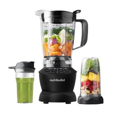 nutribullet Blender Combo with Serve Cups, NBF10500AK Matte Black, 1000W picture