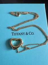 NewTlFANYCoOpen Heart Necklace 18K&Yellow Gold&750 picture