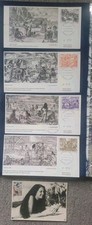 French Polynesia Polynesie française set of 4 FDC's 1993, plus post card New. picture