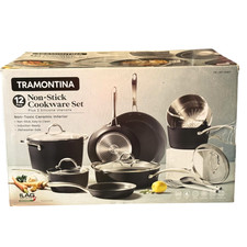 Tramontina 12-Piece Ceramic Non-Stick Pots & Pans Cookware Set picture