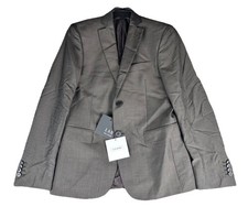 NEW Pal Zileri Mens Silk/Wool/Mohair Suit Jacket Brown Size 48 US 38 NWT picture