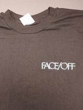 Vintage Face/Off Shirt Mens XL Black Movie Promo Logo Tee picture