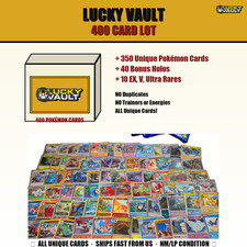 Lucky Vault 400 Pokemon Card Lot Streams Bulk Not Sorted Playable Available picture