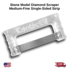 Single-Sided Stone Model Scraper Diamond Strip Medium-Fine Up to 32 Pk Dental picture