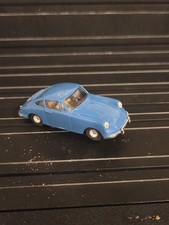 Vintage Faller 4835 Porsche 356B S90 HO Slot Car Blue  picture