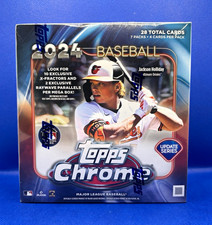 2024 Topps Chrome Baseball Update Series Mega Box - New in Box- sealed picture
