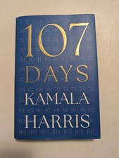 Kamala Harris - 107 Days (Signed Book) Hardcover - In Hand picture