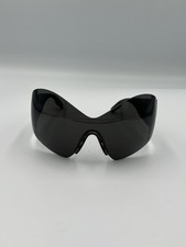 BALENCIAGA OVERSIZED SHIELD SUNGLASSES - EXTREME COLLECTION BB0180S 001 picture