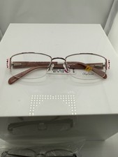 Oleg Cassini OCO353 601 Shiny Blush Frames 52-18-135 NWT picture