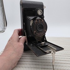 Antique Kodak No. 2A Folding Autographic Brownie Camera #21821 - USA 1915 - 1926 picture