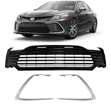 Fit 2021-2024 Toyota Camry LE XLE Front Lower Grill Grille Trim Molding picture