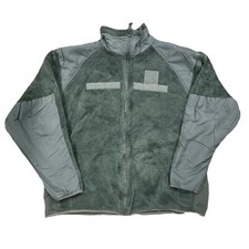 Vintage Army GI Gen III Foliage Green Jacket PolarTec ECWCS Damaged Regular Fit picture
