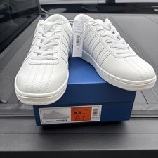 K-Swiss Women's Court Sneaker White Lightweight Synthetic Leather Athletic Shoes picture
