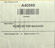 Markem Image. DOVER CORPORATION A40989 Filter Kit (NEW IN BOX) picture