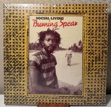 Social Living-Living Dub by Burning Spear (Vinyl) - OPEN Minor Sleeve Damage picture
