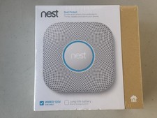 NEW Google Nest Protect Smoke Detector 120V Wired EXPIRES July 2027 SEALED picture