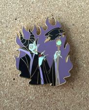 Vintage 2003 Disney Auctions Maleficent and Diable Limited Edition Pin picture