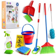 Toy Cleaning Set Kids Cleaning Set 12 Piece Toy Kitchen Toddler Cleaning Set picture