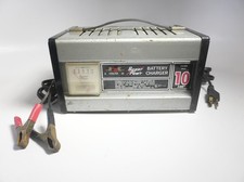 Vintage Super Pow'r Heavy Duty Battery Charger MCM 10A 6v / 12V picture