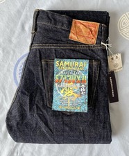 Samurai Jeans S713VXII 17oz Selvedge. Size 32: W33” L32.5” (BNWT) picture