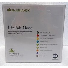 Nu Skin NuSkin Pharmanex Lifepak Nano Anti-Aging 60 packets  Exp 12/2027 NEW picture