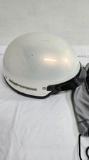 Vintage 2004 Harley-Davidson Pearl white midway half helmet size Med picture
