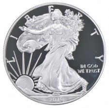 2019-S American Silver Eagle Proof Coin 1 Oz picture