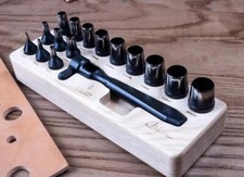 DC53 Leather Round Hole Punch Set Leather Art Interchangeable Head Punching Tool picture