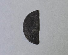 Kingdom of England Henry III Silver Long Cross Cut Halfpenny 1216-1272 Medieval picture