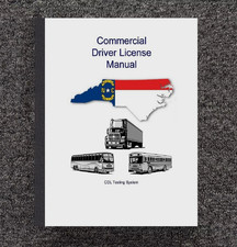 Driver's License Training Manual Fits North Carolina CDL Commercial Study Guide picture