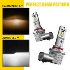 Pair H10 LED Fog Driving Bulbs Light Kit 9140 9145 White 6500K Super Bright M4 X picture