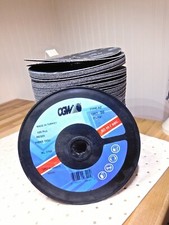 CGW Zirconia Alumina Fiber Disc 7 Dia 7/8 Hole 50 Grit 8600 RPM Qty 100 48540 picture